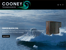 Tablet Screenshot of cooneycoil.com